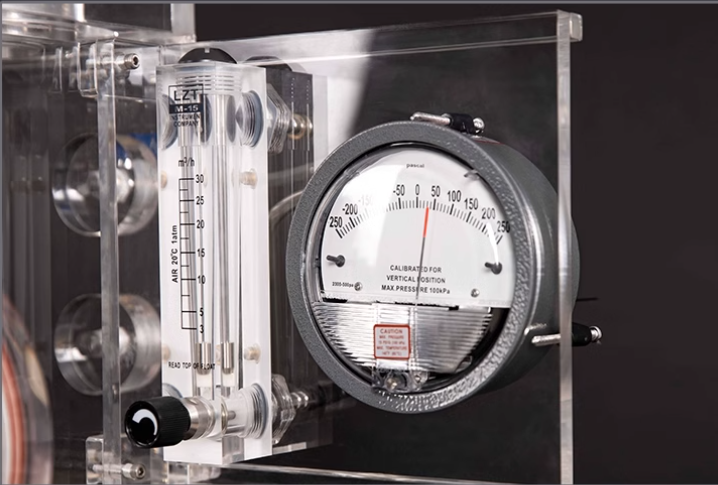 Glove Box Gas Flow Valve