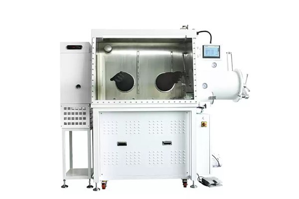 Glove box with refrigerator