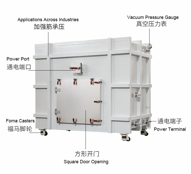 Negative pressure vacuum box details