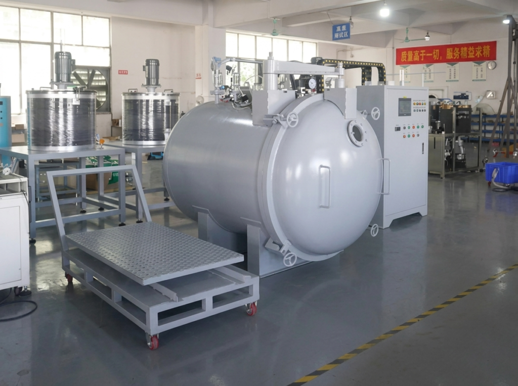 Vacuum Mixing and Casting System