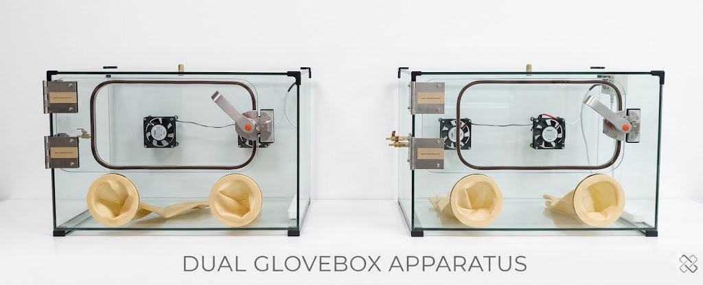 Glass Glove Box