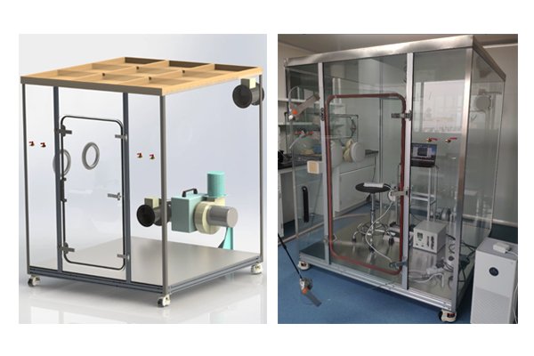 Glass Test Chamber 3m3