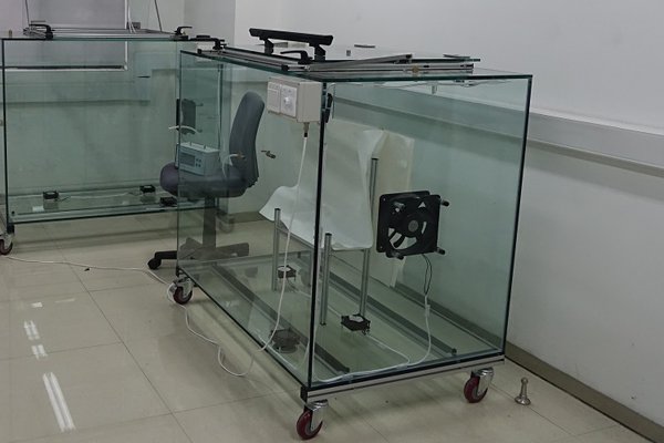 Glass Testing Cabinet Real