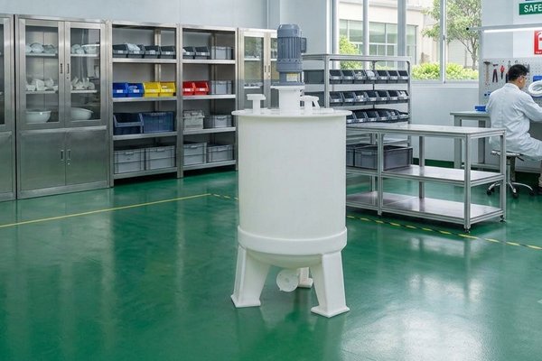 Vacuum Vessel with stirring