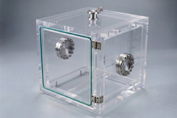 Acrylic Vacuum Box with flange