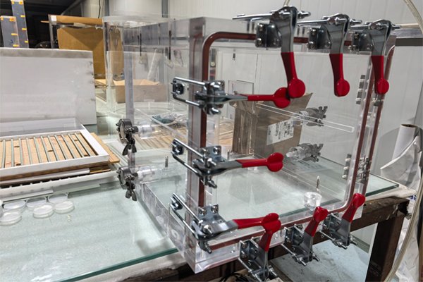 Acrylic Vacuum Box positive pressure